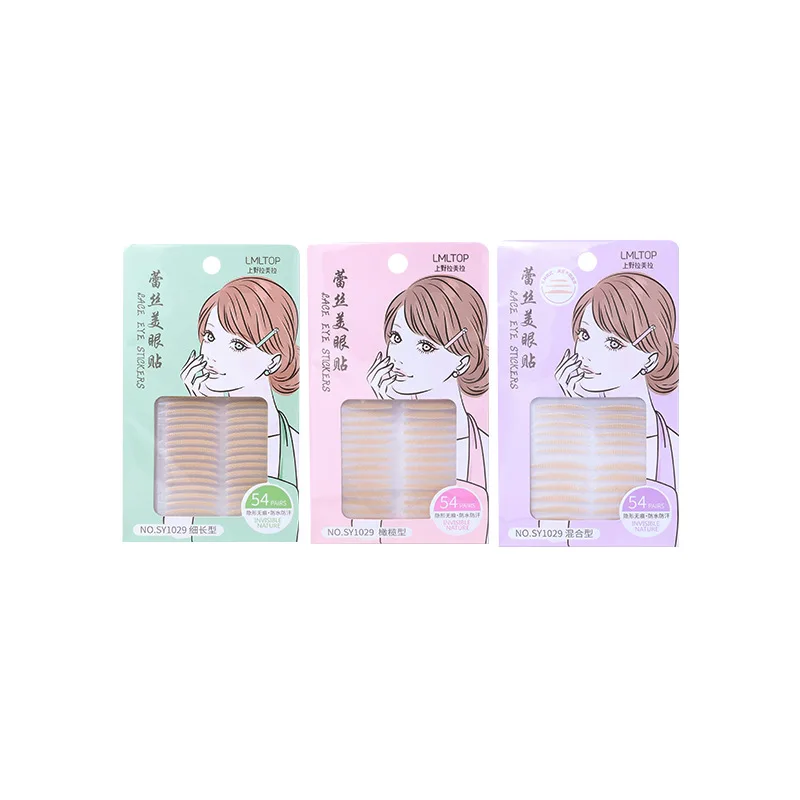 Natural Olive Shape Lace Eyelid Tape Long Slim Invisible Double Fold Sticker for Eye Makeup Beauty Essential Tool
Natural Olive Shape Lace Eyelid Tape Long Slim Invisible Double Fold Sticker for Eye Makeup Beauty Essential Tool