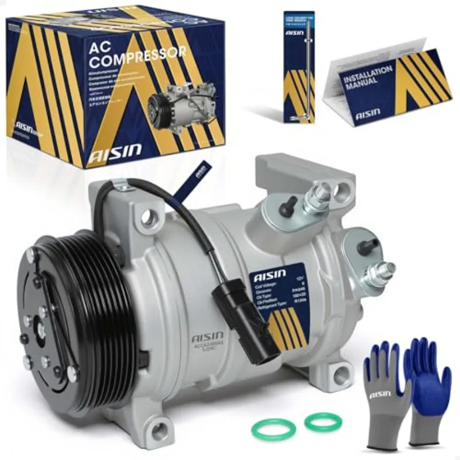 Aftermarket AC compressor ACCAZ-00543 for Volkswagen Routan 20092010, Dodge Grand Caravan Chrysler Town Country 20082010 3.3L/3
Aftermarket AC compressor ACCAZ-00543 for Volkswagen Routan 20092010, Dodge Grand Caravan Chrysler Town Country 20082010 3.3L/3