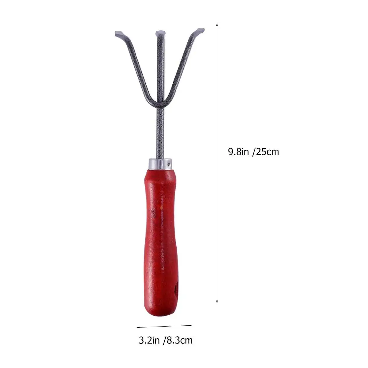 2PCS Three-pronged Durable Iron Garden Tools Mini Size Easy Installation Garden Rakes Metal Safe for Lawn
2PCS Three-pronged Durable Iron Garden Tools Mini Size Easy Installation Garden Rakes Metal Safe for Lawn