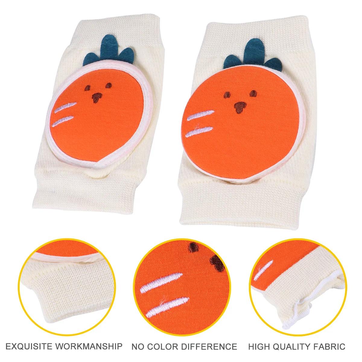 Baby Knee Pad Set of 2 Soft Elastic Crawling Pads for Infant Leg Protection Lightweight Comfortable Fit for Active Babies Unisex
Baby Knee Pad Set of 2 Soft Elastic Crawling Pads for Infant Leg Protection Lightweight Comfortable Fit for Active Babies Unisex
