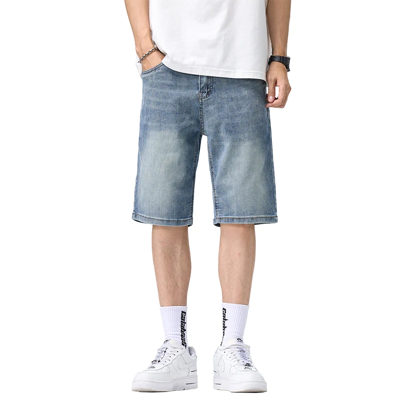 Men's Thin Denim Shorts Summer Breathable Cotton Blend Casual 5-Point Pants Fashion Versatile Streetwear Urban Style Trousers
Men's Thin Denim Shorts Summer Breathable Cotton Blend Casual 5-Point Pants Fashion Versatile Streetwear Urban Style Trousers