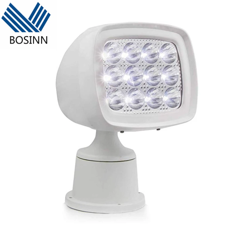 Car Lamp Wireless LED Remote Control Searchlight Marine Yacht Remote Control 360 Rotating Car Roof Spot Light
Car Lamp Wireless LED Remote Control Searchlight Marine Yacht Remote Control 360 Rotating Car Roof Spot Light