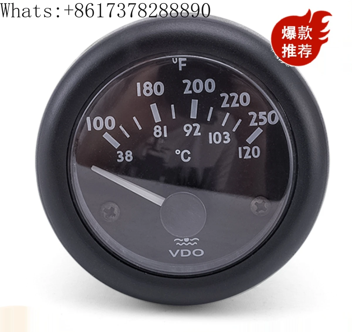 Universal pointer water temperature gauge modified VDO electromagnetic induction excavator tractor instrument 12V24V
Universal pointer water temperature gauge modified VDO electromagnetic induction excavator tractor instrument 12V24V