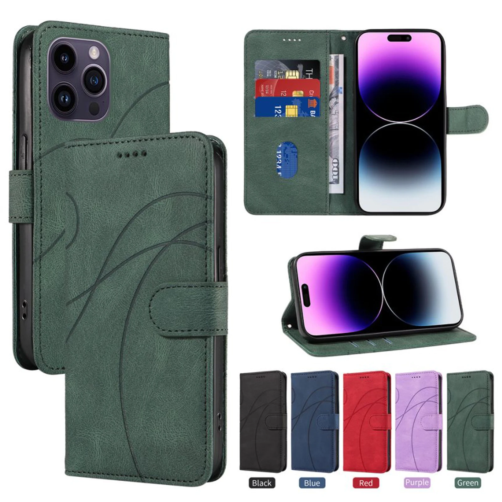 Leather Magnetic Flip Case For iPhone 16 15 14 Pro Max 16E 13 12 11 XS X XR SE2 SE3 8 7 Plus Mini Wallet Card Solt Phone Cover
Leather Magnetic Flip Case For iPhone 16 15 14 Pro Max 16E 13 12 11 XS X XR SE2 SE3 8 7 Plus Mini Wallet Card Solt Phone Cover