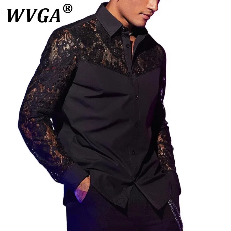 WVGA Весна Лето Новый Мужской Прилив High Street Кружевные Лоскутные Рубашки С Длинным Рукавом Нишевые Индивидуальные Шикарные Повседневные Рубашки Ins Y2K W9758
WVGA Весна Лето Новый Мужской Прилив High Street Кружевные Лоскутные Рубашки С Длинным Рукавом Нишевые Индивидуальные Шикарные Повседневные Рубашки Ins Y2K W9758