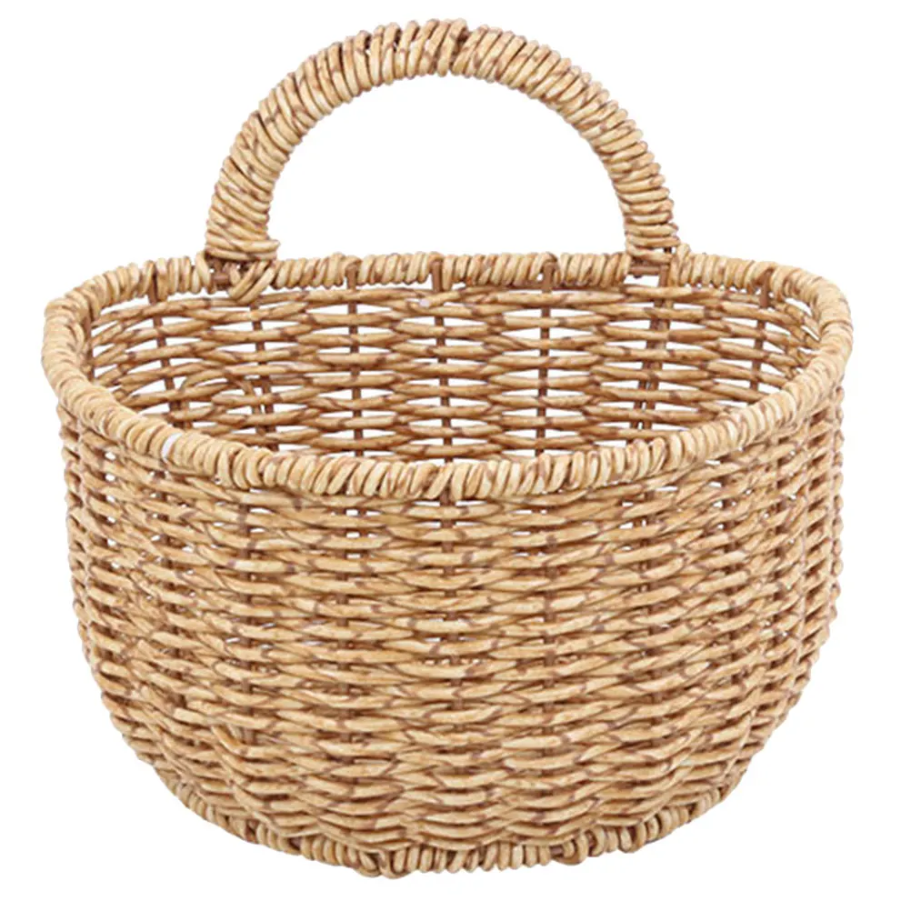 Kitchen Storage Basket A070 Large Size Wall Mounted Hanging Basket for Fruit Vegetable Bread Ginger Garlic Storage Woven Baskets
Kitchen Storage Basket A070 Large Size Wall Mounted Hanging Basket for Fruit Vegetable Bread Ginger Garlic Storage Woven Baskets