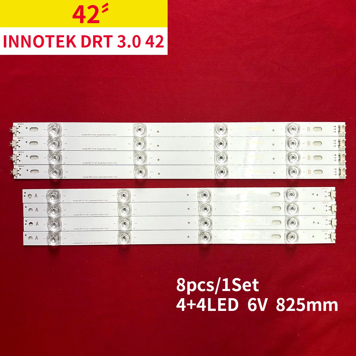Новая светодиодная лента для Innotek Drt3.0 42LB5500 42lb5400 42LB5700 42LB550V 42LF5610 42LB5610 6916L-1956A 1957A 1710B 1709B
Новая светодиодная лента для Innotek Drt3.0 42LB5500 42lb5400 42LB5700 42LB550V 42LF5610 42LB5610 6916L-1956A 1957A 1710B 1709B