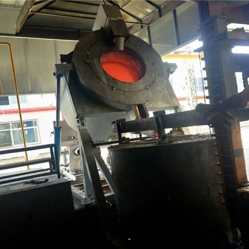 600KG Alloy Ingot Gas Automatic Flipping Aluminum Furnace, Tilting Melting Furnace
600KG Alloy Ingot Gas Automatic Flipping Aluminum Furnace, Tilting Melting Furnace