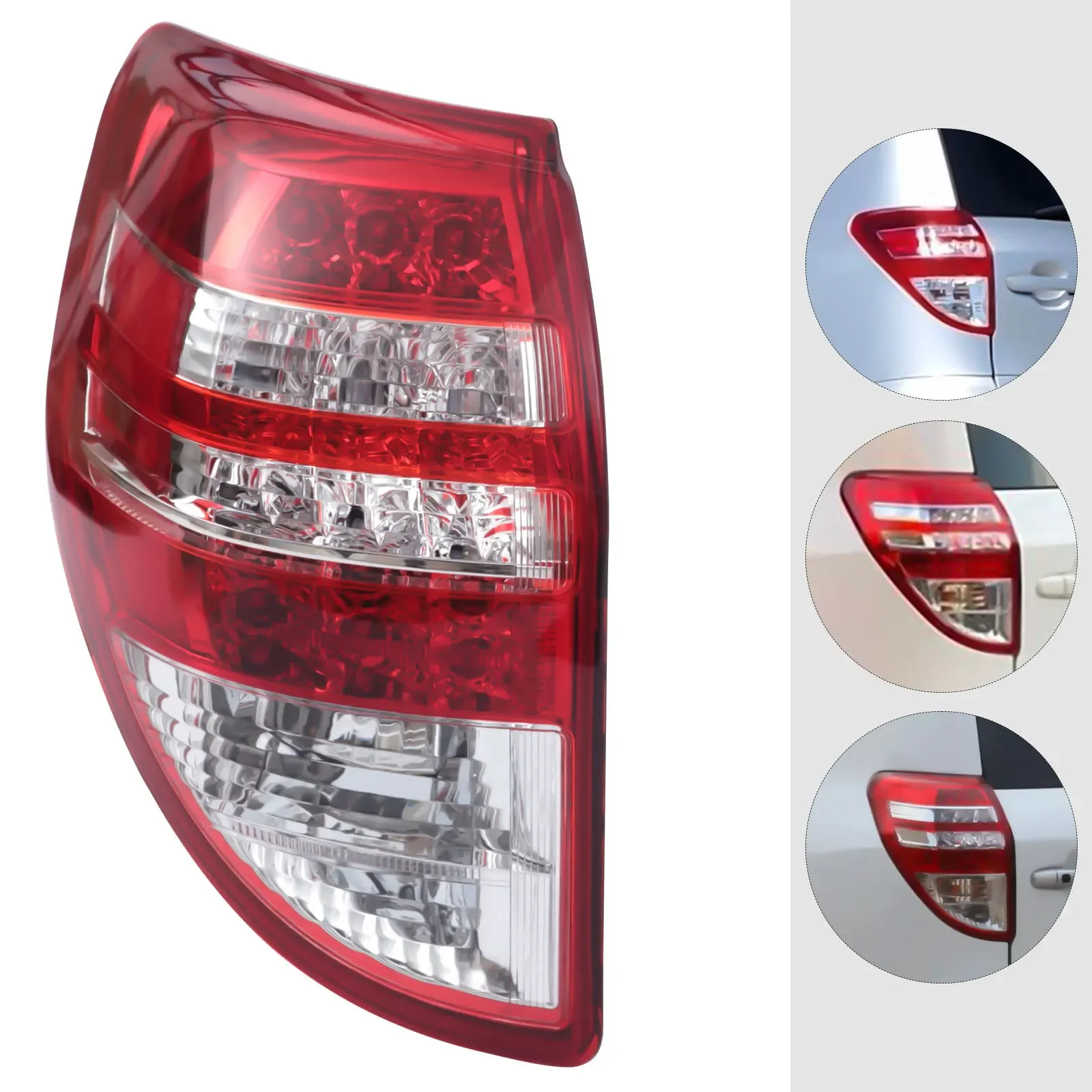 Для 2009 2010 2011 2012 Toyota Rav4 Галогенные задние фонари в сборе, левый задний фонарь со стороны водителя, прозрачные и красные линзы, задние фонари
Для 2009 2010 2011 2012 Toyota Rav4 Галогенные задние фонари в сборе, левый задний фонарь со стороны водителя, прозрачные и красные линзы, задние фонари