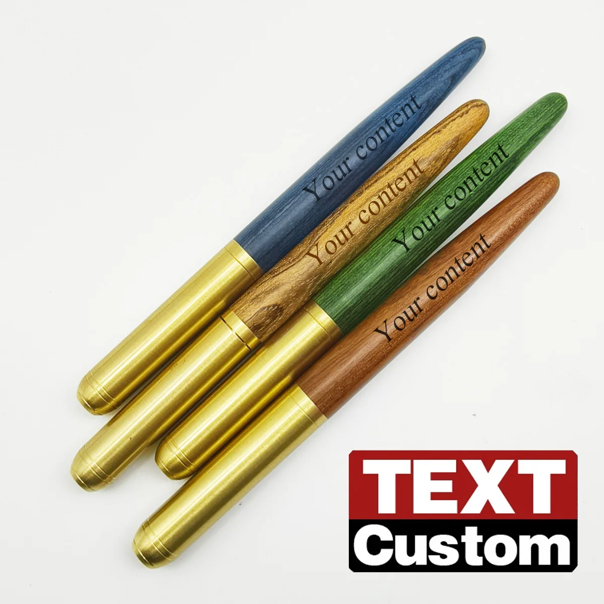 New Metal Brass Wooden Ballpoint Pen Free Personalized Customized Name Text Engraving Business Gift for Graduation Birthday
New Metal Brass Wooden Ballpoint Pen Free Personalized Customized Name Text Engraving Business Gift for Graduation Birthday
