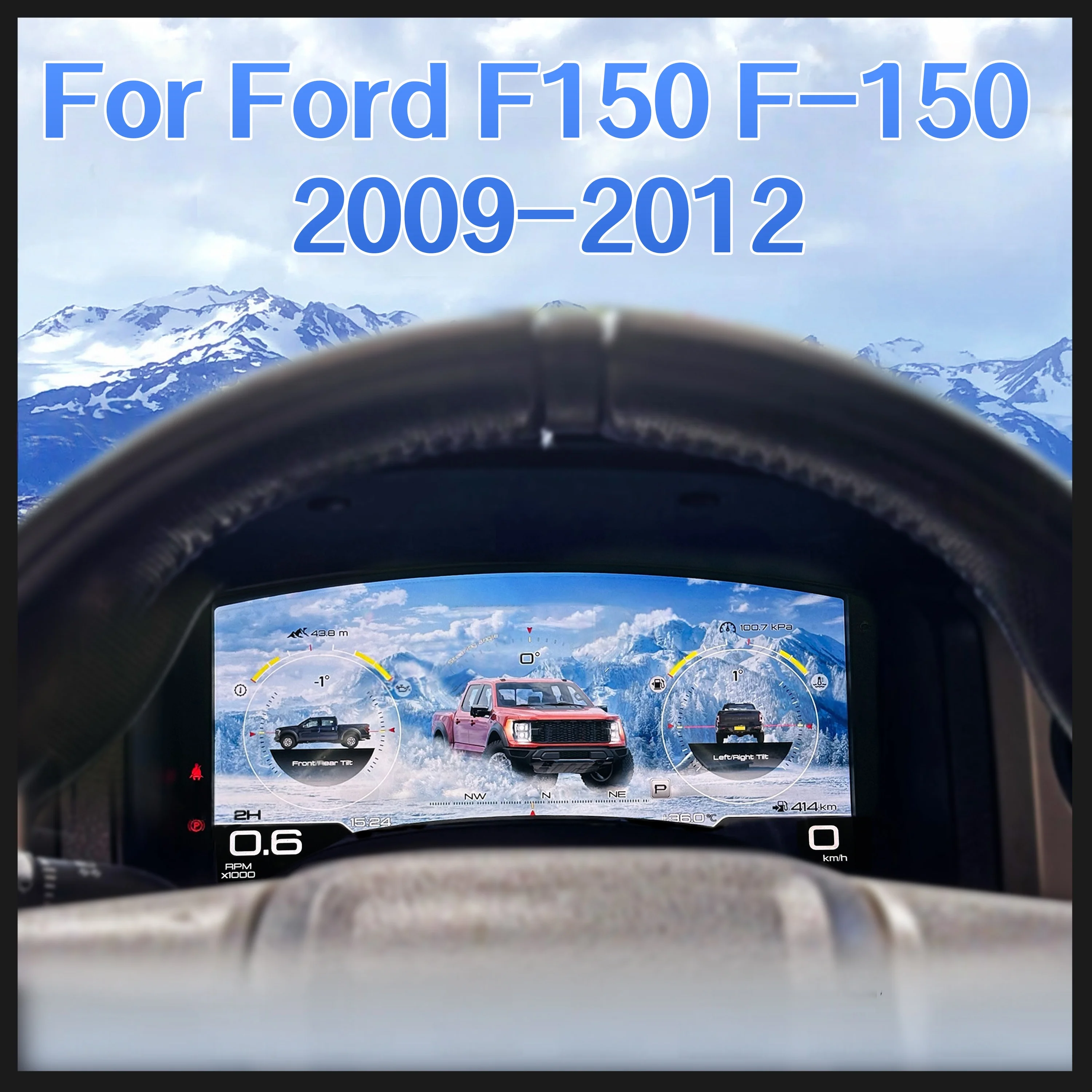 LCD Cluster Instrument Digital For Ford F150 F-150 2009-2012 Dashboard Speedometer Odometer Panel Virtual Cockpit Meter Screen
LCD Cluster Instrument Digital For Ford F150 F-150 2009-2012 Dashboard Speedometer Odometer Panel Virtual Cockpit Meter Screen