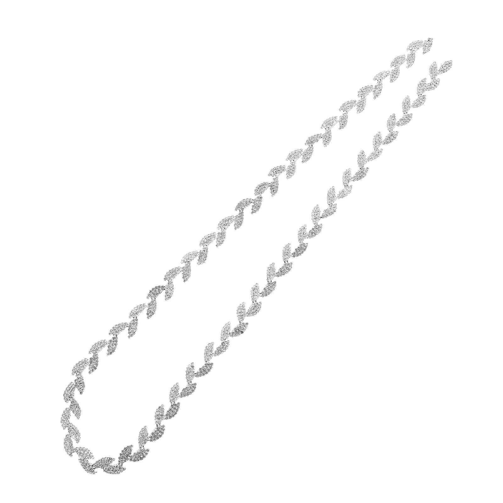 Leaf-Shaped Rhinestone Chain Crystal Trimming Ribbon Sewing Diy Decoration Costume Accessory Diamond Claw Rope Craft
Leaf-Shaped Rhinestone Chain Crystal Trimming Ribbon Sewing Diy Decoration Costume Accessory Diamond Claw Rope Craft