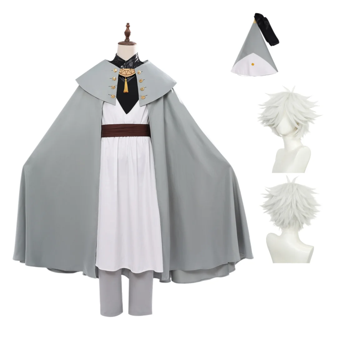 Witch Hat Atelier Qifrey Cosplay Costume Wig Anime Set
Witch Hat Atelier Qifrey Cosplay Costume Wig Anime Set