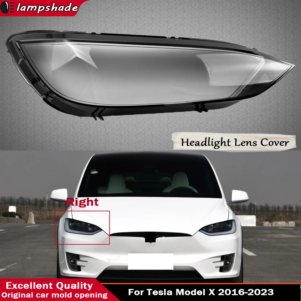 Front Car Transparent Lampcover Lampshade Caps Shell For Tesla Model X 2016 - 2023 Auto Light Glass Lens Headlight Cover
Front Car Transparent Lampcover Lampshade Caps Shell For Tesla Model X 2016 - 2023 Auto Light Glass Lens Headlight Cover
