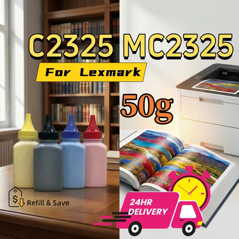 Printer laser Toner Powder for Lexmark C2325 MC2325 C2425 MC2425 C2535 MC2640 Imported Toner
Printer laser Toner Powder for Lexmark C2325 MC2325 C2425 MC2425 C2535 MC2640 Imported Toner