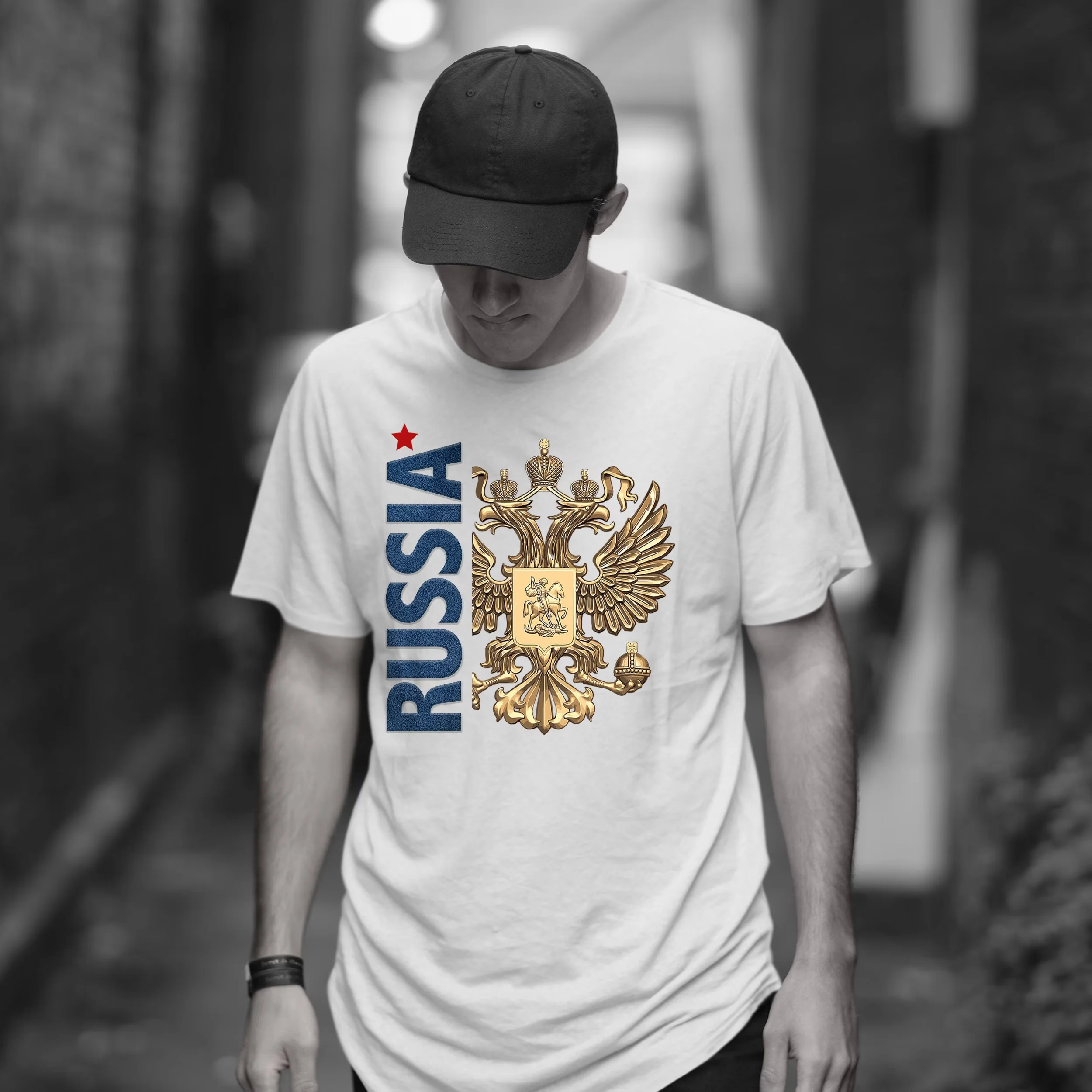 Russian Coat of Arms T Shirt For Mens Russia Flag Print Short Sleeve 3d Printed Vintage Tee Shirt
Russian Coat of Arms T Shirt For Mens Russia Flag Print Short Sleeve 3d Printed Vintage Tee Shirt