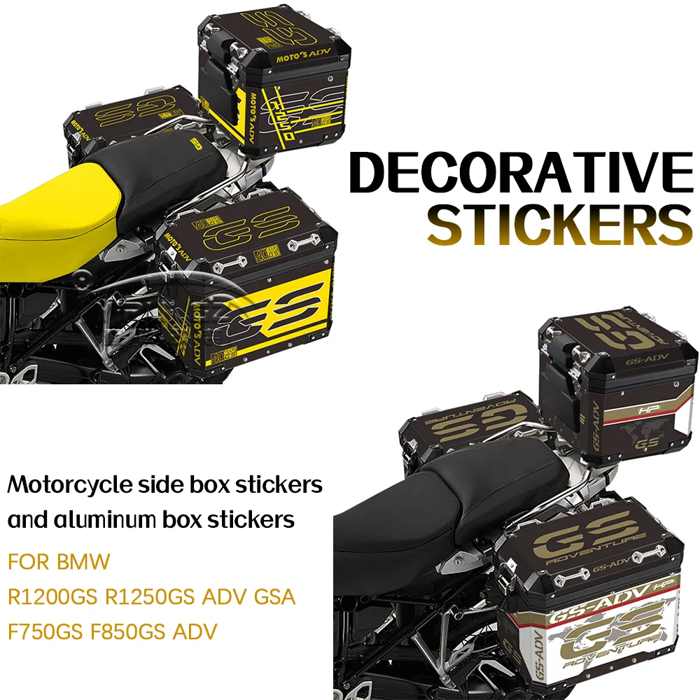 For BMW R1250GS F850GS R1200GS Aluminum Box Motorcycle New Trunk Adventure Reflective Sticker Uitable Protective Pad Decoration
For BMW R1250GS F850GS R1200GS Aluminum Box Motorcycle New Trunk Adventure Reflective Sticker Uitable Protective Pad Decoration