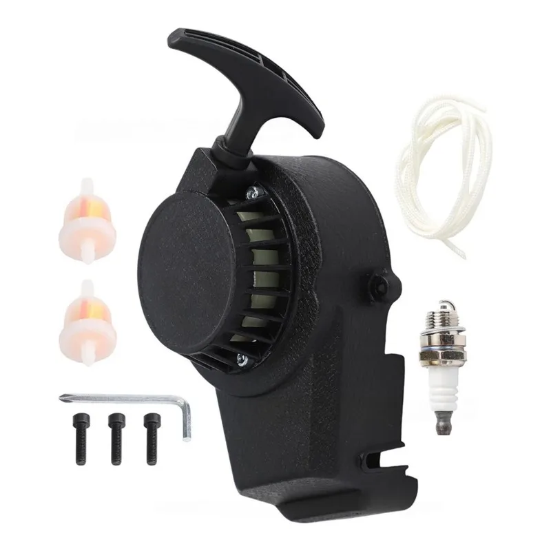 For 2 Stroke Engine Pull Recoil Start Starter Ignition Coil For 47 49Cc For Taotao SSR Coolster ATV Quad 4 Wheeler Go Kart
For 2 Stroke Engine Pull Recoil Start Starter Ignition Coil For 47 49Cc For Taotao SSR Coolster ATV Quad 4 Wheeler Go Kart
