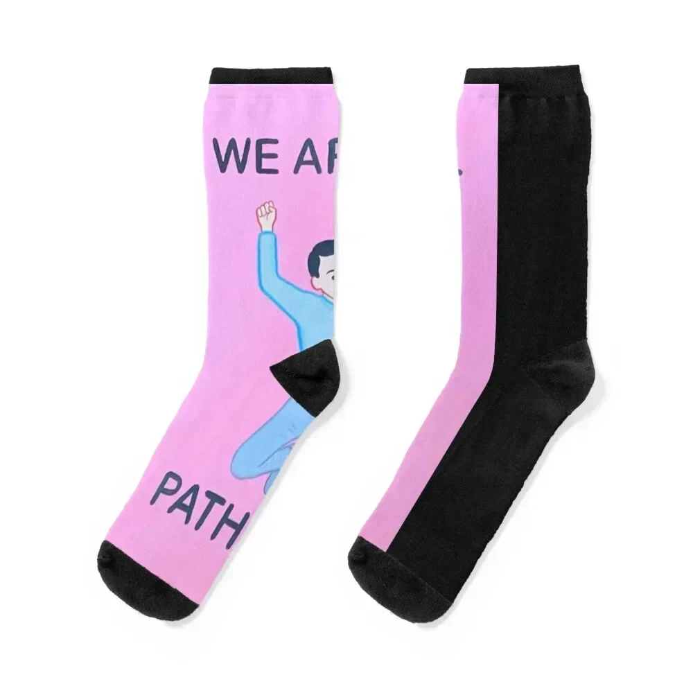 joan cornella art we are all pathetic Classic Socks Running floor Socks Men's Women's
joan cornella art we are all pathetic Classic Socks Running floor Socks Men's Women's