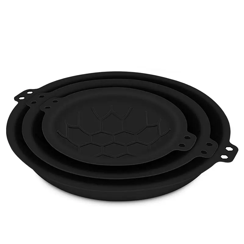 ABKP-Nonstick Frying Pans Compatible 3-Piece Silicone Pan Protectors Set- Dishwasher Safe For 8", 10", 12"
ABKP-Nonstick Frying Pans Compatible 3-Piece Silicone Pan Protectors Set- Dishwasher Safe For 8", 10", 12"