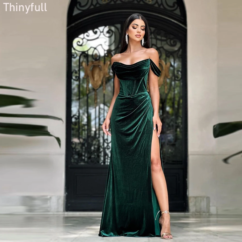 Thinyfull Mermaid Evening Party Dress Strapless Off Shoulder Prom Gowns 2023 Long Split Formal Occasion Dresses Robe De Soirée
Thinyfull Mermaid Evening Party Dress Strapless Off Shoulder Prom Gowns 2023 Long Split Formal Occasion Dresses Robe De Soirée
