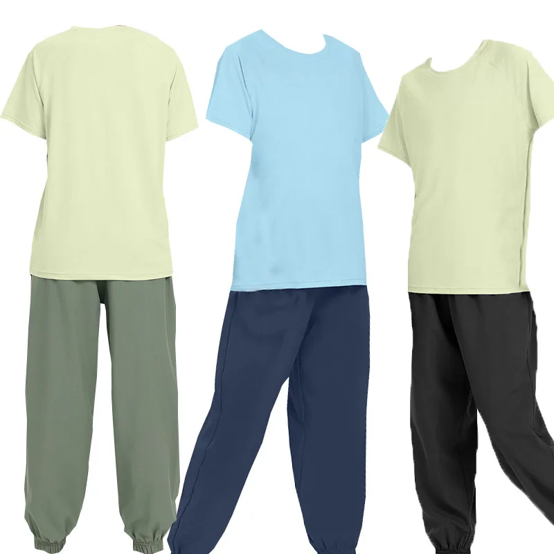 Летняя одежда для мальчиков-подростков, детская рубашка с короткими рукавами и штаны, комплект для детей 6-30 лет, школьные костюмы из двух предметов для мальчиков, синий, зеленый
Летняя одежда для мальчиков-подростков, детская рубашка с короткими рукавами и штаны, комплект для детей 6-30 лет, школьные костюмы из двух предметов для мальчиков, синий, зеленый