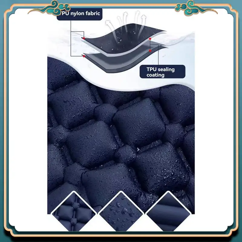 Latest Single Person Diamond Shaped Tpu Air Cushion For Outdoor Tent Sleeping Mat Camping Inflator Pump Travel Hiking
Latest Single Person Diamond Shaped Tpu Air Cushion For Outdoor Tent Sleeping Mat Camping Inflator Pump Travel Hiking