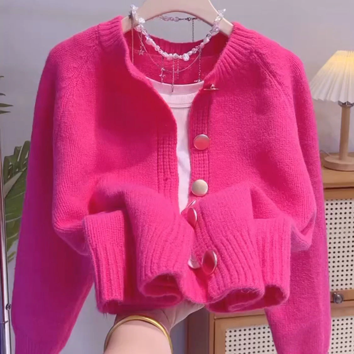 Sli универсальный вязаный кардиган, свитер, женский осенне-зимний модный топ больших размеров для похудения
Sli универсальный вязаный кардиган, свитер, женский осенне-зимний модный топ больших размеров для похудения