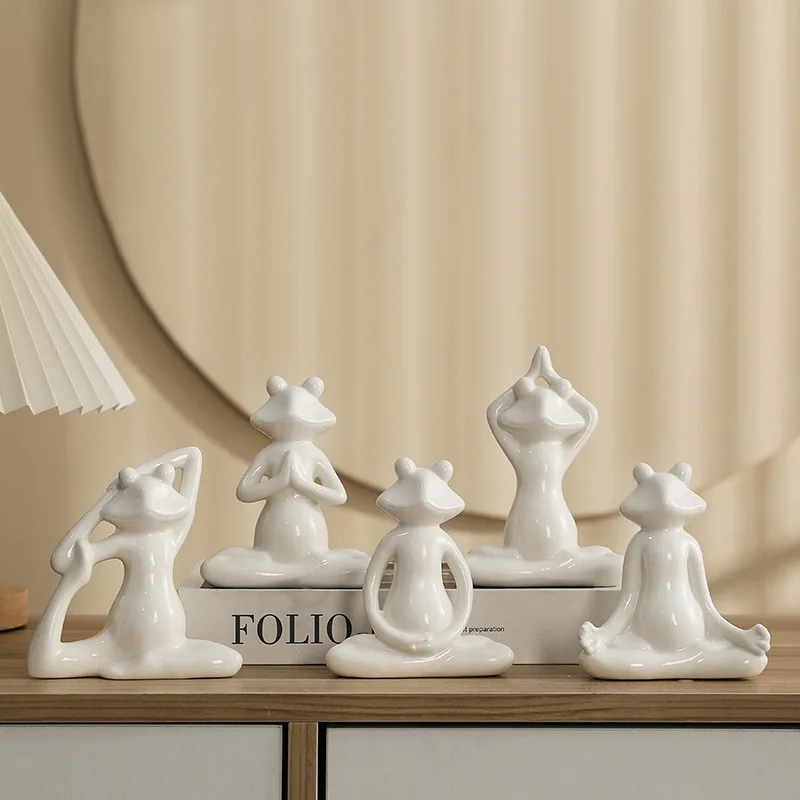 Креативная керамическая статуя лягушки для йоги, милая кунг-фу, лягушка, скульптура животного, украшение дома, эстетика гостиной, украшения для рабочего стола
Креативная керамическая статуя лягушки для йоги, милая кунг-фу, лягушка, скульптура животного, украшение дома, эстетика гостиной, украшения для рабочего стола