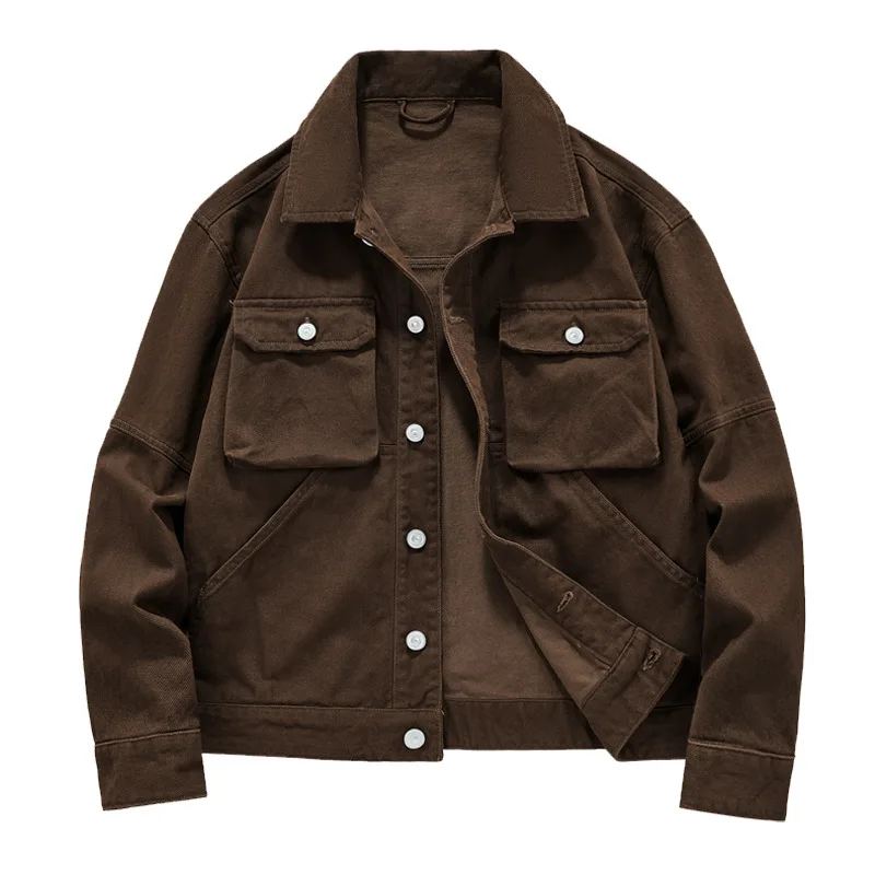 Men's Retro Denim Jacket Loose Fit Trendy Cool Work Shirt Spring Summer New Arrivals
Men's Retro Denim Jacket Loose Fit Trendy Cool Work Shirt Spring Summer New Arrivals