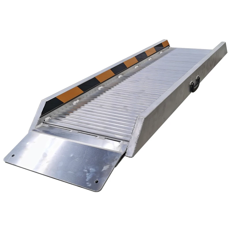 Barrier-free access, convenient folding of aluminum alloy, motorcycle transportation and loading tools on the ladder
Barrier-free access, convenient folding of aluminum alloy, motorcycle transportation and loading tools on the ladder