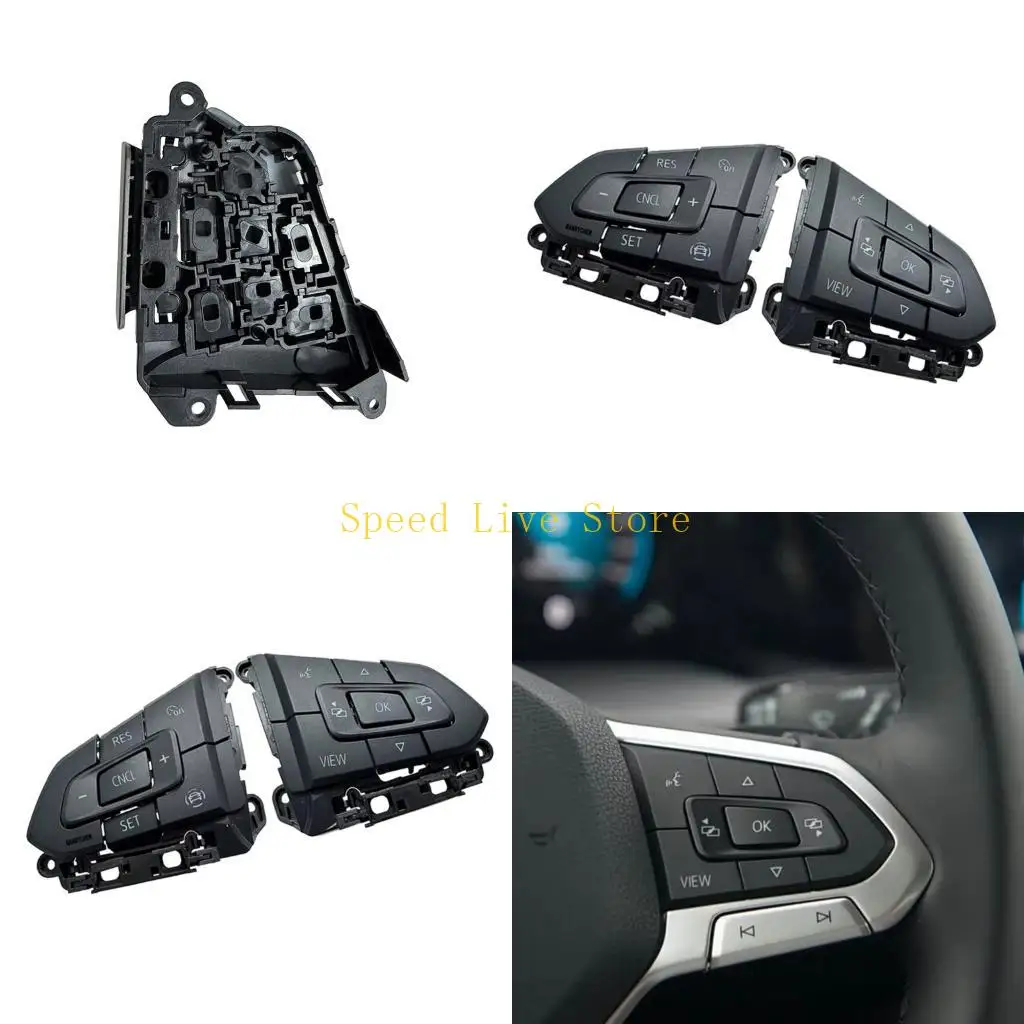 547C 1 Pair G8AJKZZCPZ for Golf 8 2020-2021 Steering Wheel Switches Button Bezel Cover
547C 1 Pair G8AJKZZCPZ for Golf 8 2020-2021 Steering Wheel Switches Button Bezel Cover