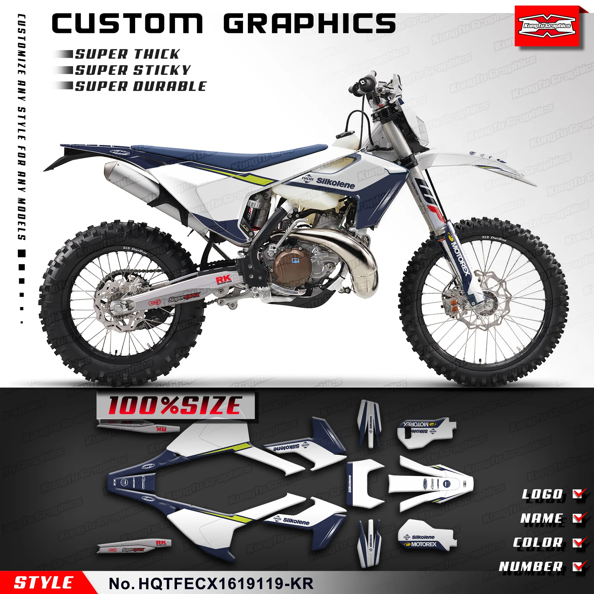 Наклейка KUNGFU GRAPHCS, полная гоночная графика для Husqvarna TE150-300 FE250-501 FS450 TX FX TC FC 2017 18 19, HQTFECX 1619119 -KR
Наклейка KUNGFU GRAPHCS, полная гоночная графика для Husqvarna TE150-300 FE250-501 FS450 TX FX TC FC 2017 18 19, HQTFECX 1619119 -KR