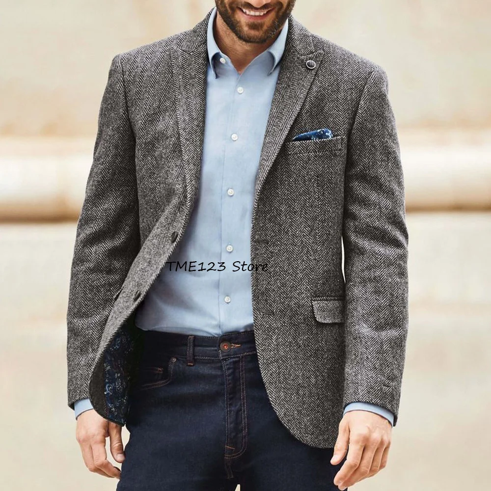 Модные мужские пиджаки из замшевой ткани, роскошные мужские костюмы, повседневные удобные однобортные новые куртки с лацканами, блейзер
Модные мужские пиджаки из замшевой ткани, роскошные мужские костюмы, повседневные удобные однобортные новые куртки с лацканами, блейзер