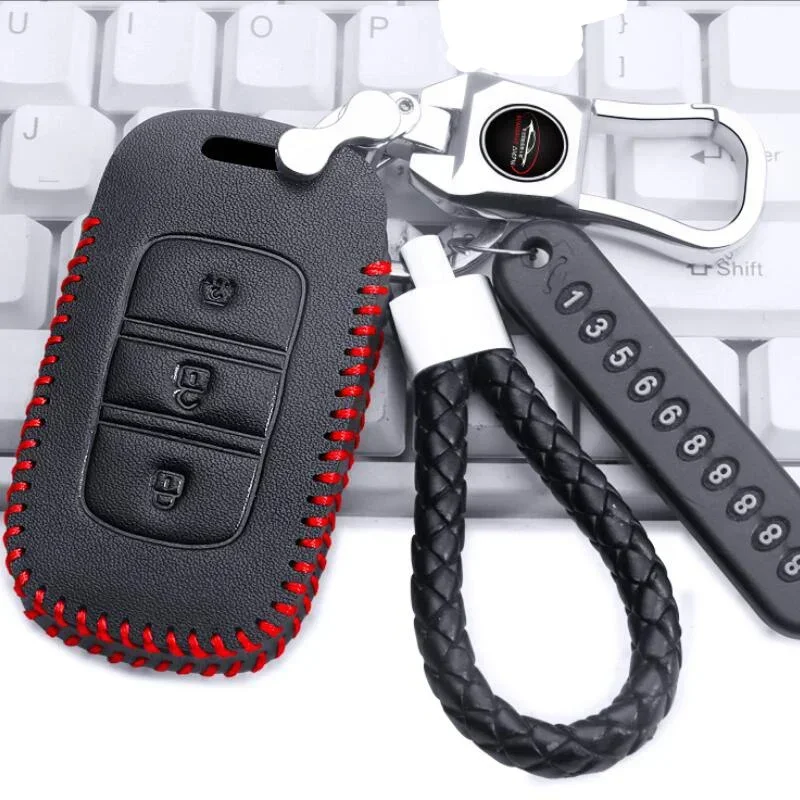 Car Key Case Leather Key Holder Protective Sleeve Cover For Dongfeng Joyear X3 X5 X6 S500 M3 M5 SX6 CM7 T5 Glory 580 370 Etc.
Car Key Case Leather Key Holder Protective Sleeve Cover For Dongfeng Joyear X3 X5 X6 S500 M3 M5 SX6 CM7 T5 Glory 580 370 Etc.