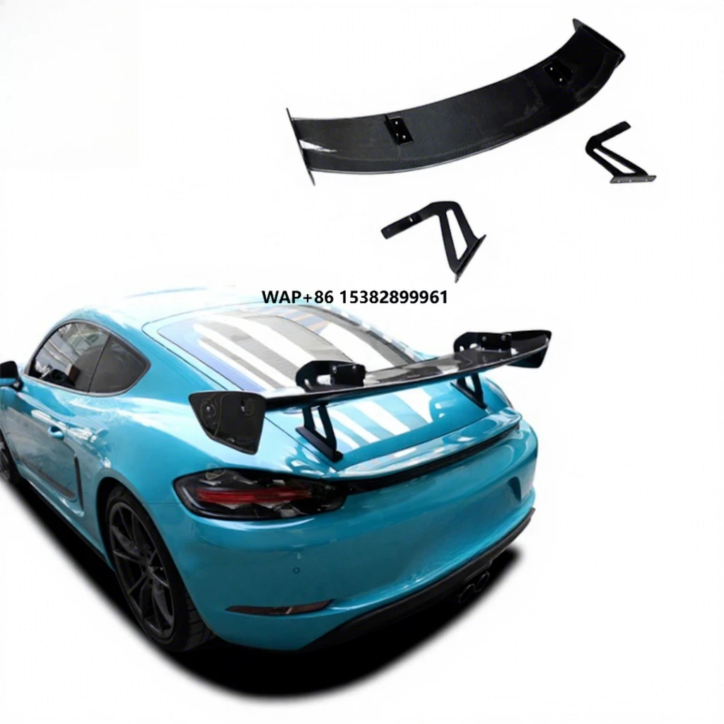 2016+ New Design GT-4 Style Real Carbon Fiber Car Rear Tail Spoiler for Boxster 718 Universal Rear Trunk Spoiler Wing
2016+ New Design GT-4 Style Real Carbon Fiber Car Rear Tail Spoiler for Boxster 718 Universal Rear Trunk Spoiler Wing