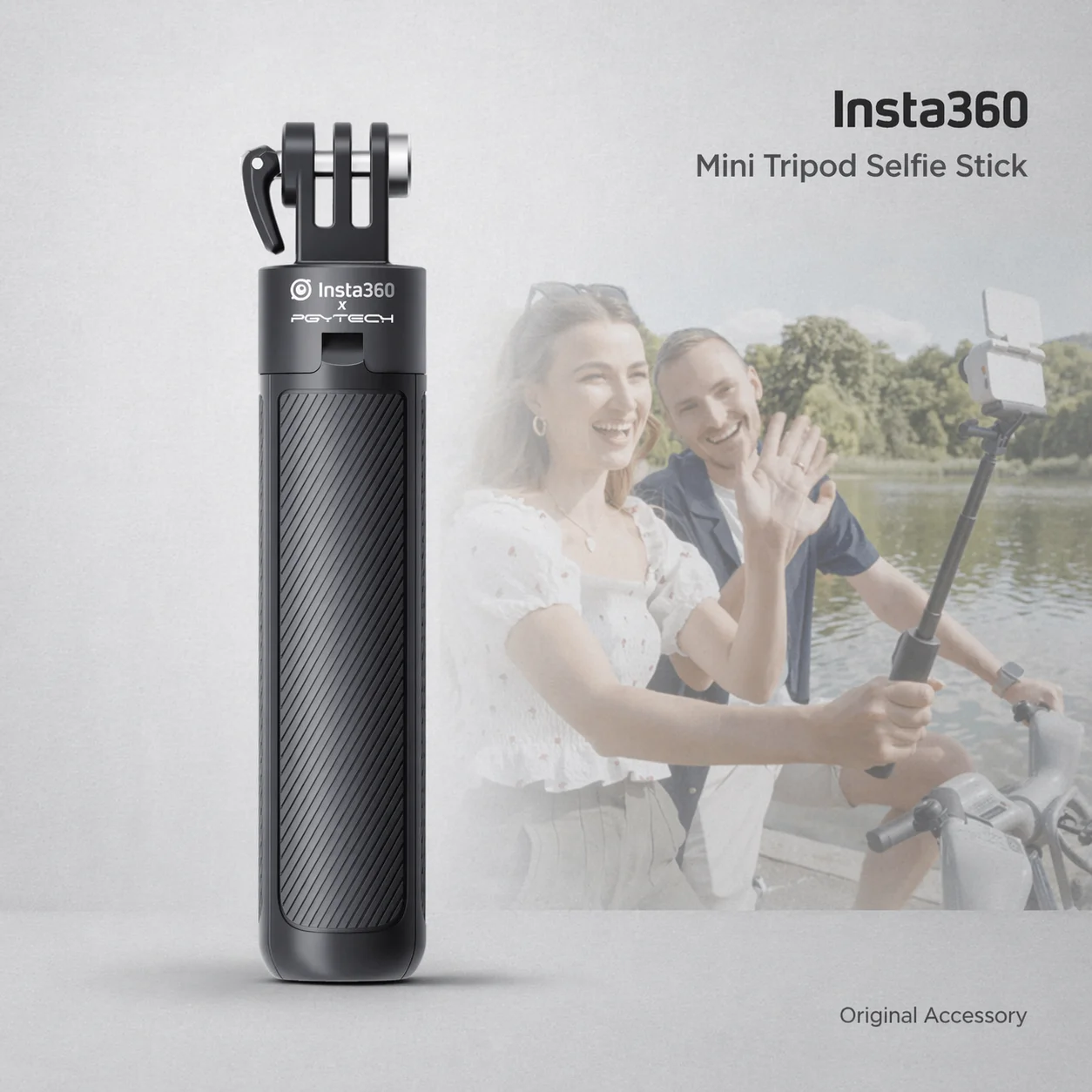 Оригинальный мини-штатив-селфи-стик Insta360, легкая магнитная ручка-штатив, настольная подставка для Insta360 Link
Оригинальный мини-штатив-селфи-стик Insta360, легкая магнитная ручка-штатив, настольная подставка для Insta360 Link