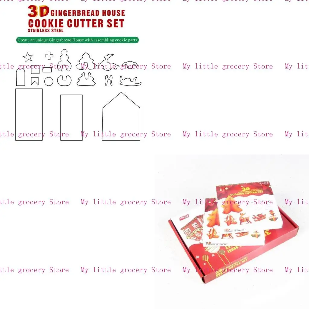 D5BD 18 X Gingerbread House торт украшает плесени из нержавеющей стали детские подарки для детей 
D5BD 18 X Gingerbread House торт украшает плесени из нержавеющей стали детские подарки для детей
