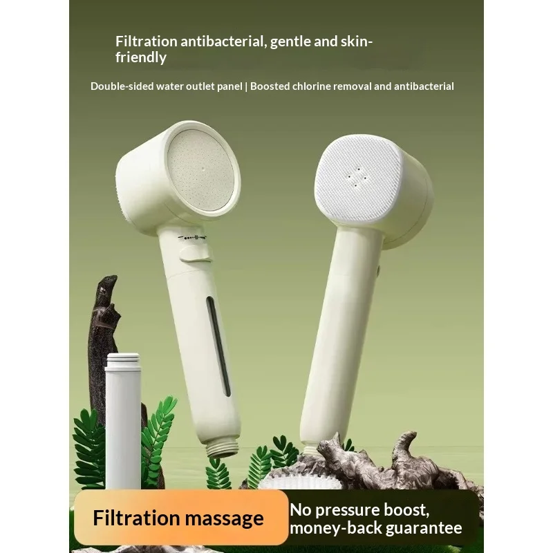 High Pressure Filter Shower Head, Dual Filtration Chlorine Removal Skin-Friendly
High Pressure Filter Shower Head, Dual Filtration Chlorine Removal Skin-Friendly