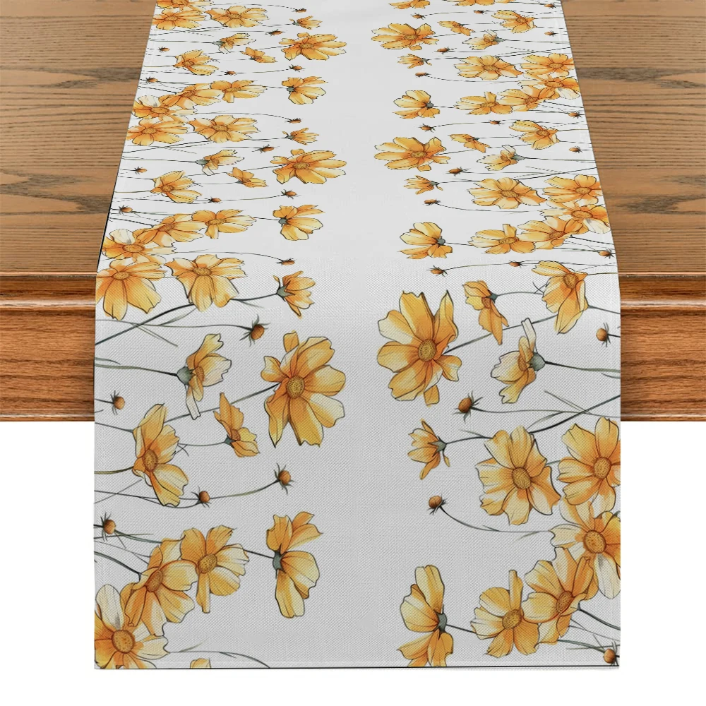 Chrysanthemum Simple Watercolor Table Runners Kitchen Table Decoration Washable Dining Table Runner Wedding Party Decorations
Chrysanthemum Simple Watercolor Table Runners Kitchen Table Decoration Washable Dining Table Runner Wedding Party Decorations