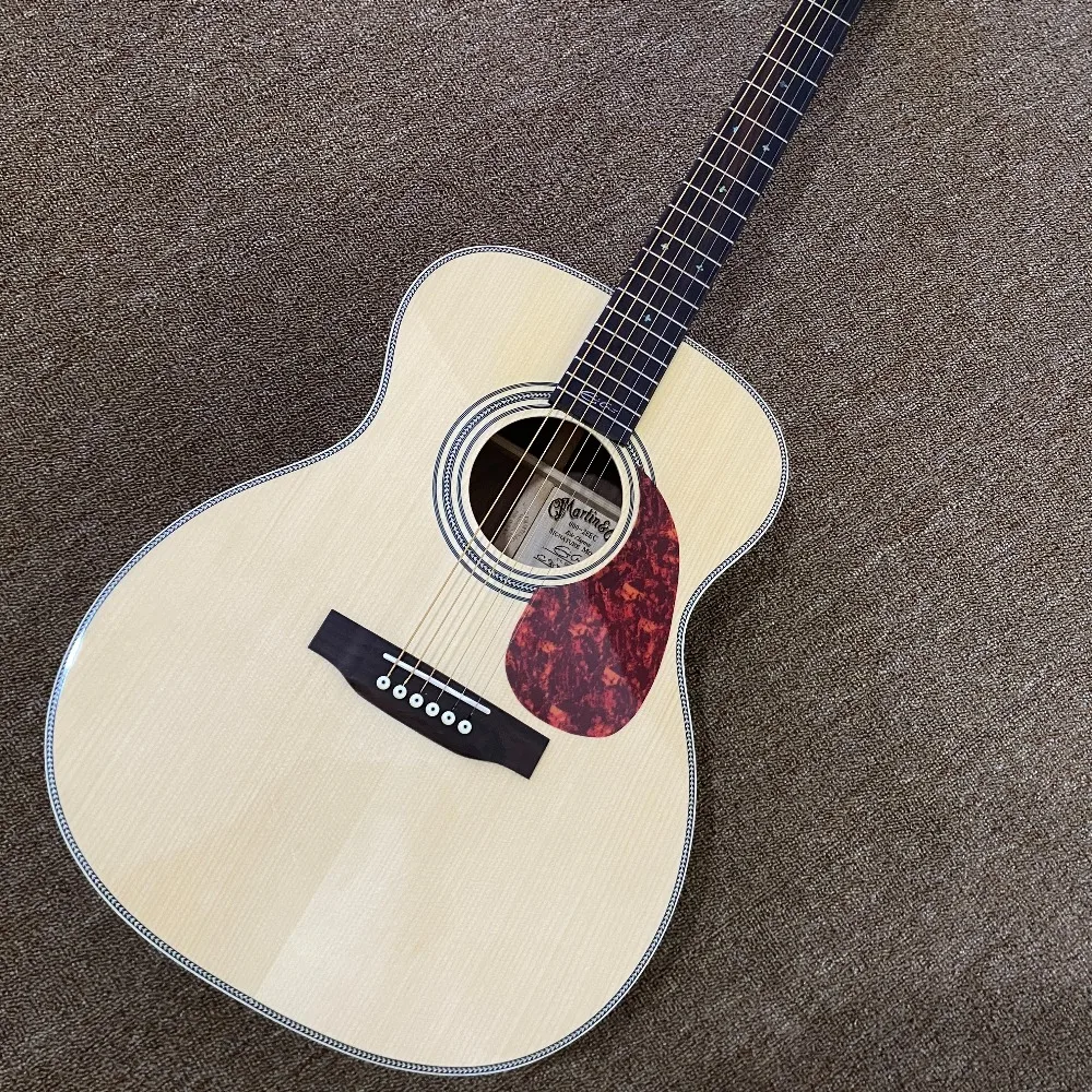 Free Shipping Original Wood Color 00028 Acoustic Guitar Spruce Top 20 Frets Bone Nut
Free Shipping Original Wood Color 00028 Acoustic Guitar Spruce Top 20 Frets Bone Nut
