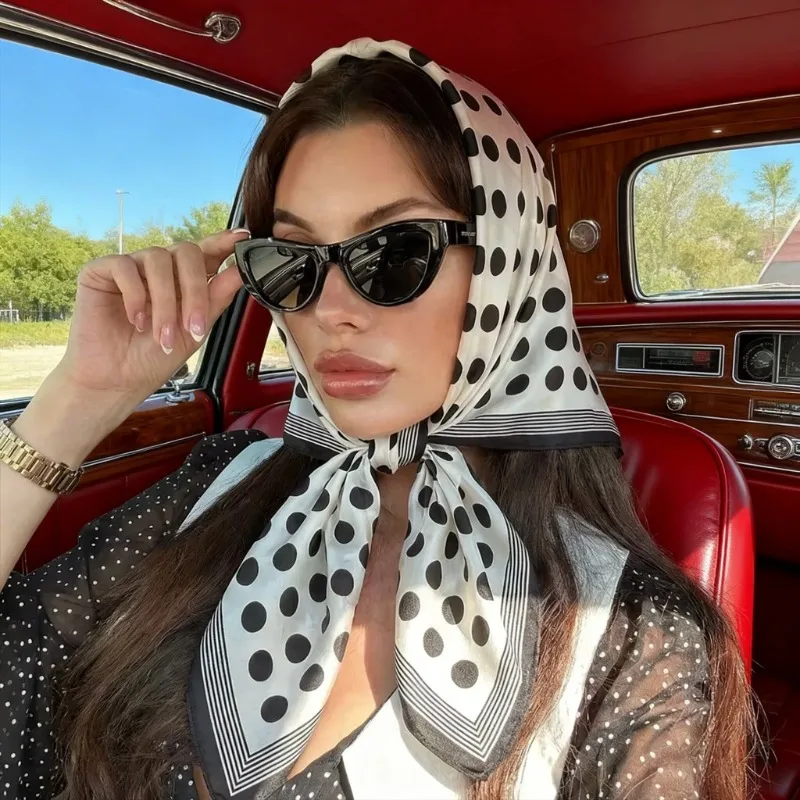 2026 Luxury Brand Dot Print Triangle Scarf for Women Hijab Hair Bands Neckerchief Female Soft Satin Shawl Ribbon Headband
2026 Luxury Brand Dot Print Triangle Scarf for Women Hijab Hair Bands Neckerchief Female Soft Satin Shawl Ribbon Headband