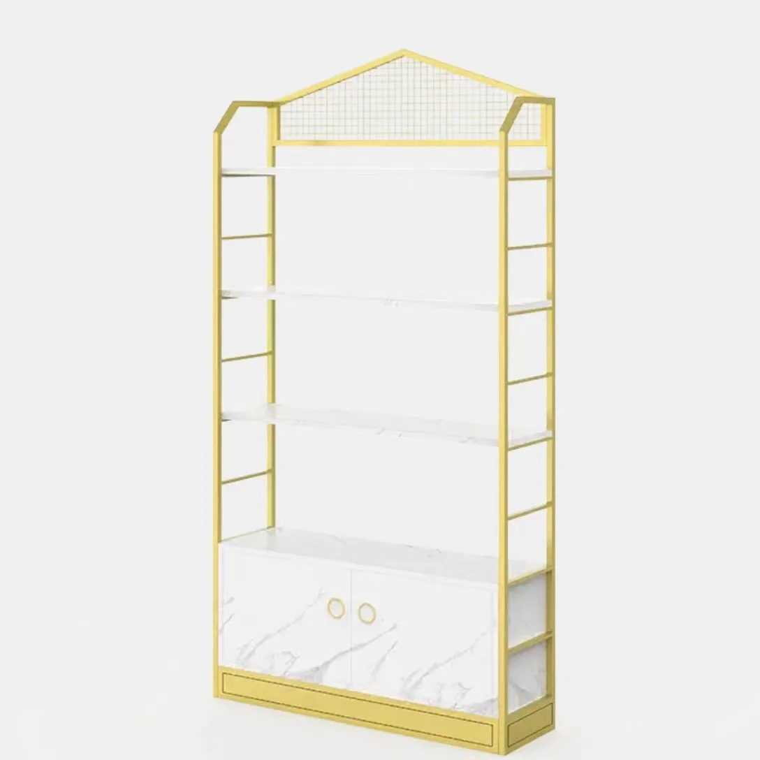 Легкая роскошная полка для витрины косметики для салона красоты, полка из кованого железа, офисная витрина
Легкая роскошная полка для витрины косметики для салона красоты, полка из кованого железа, офисная витрина