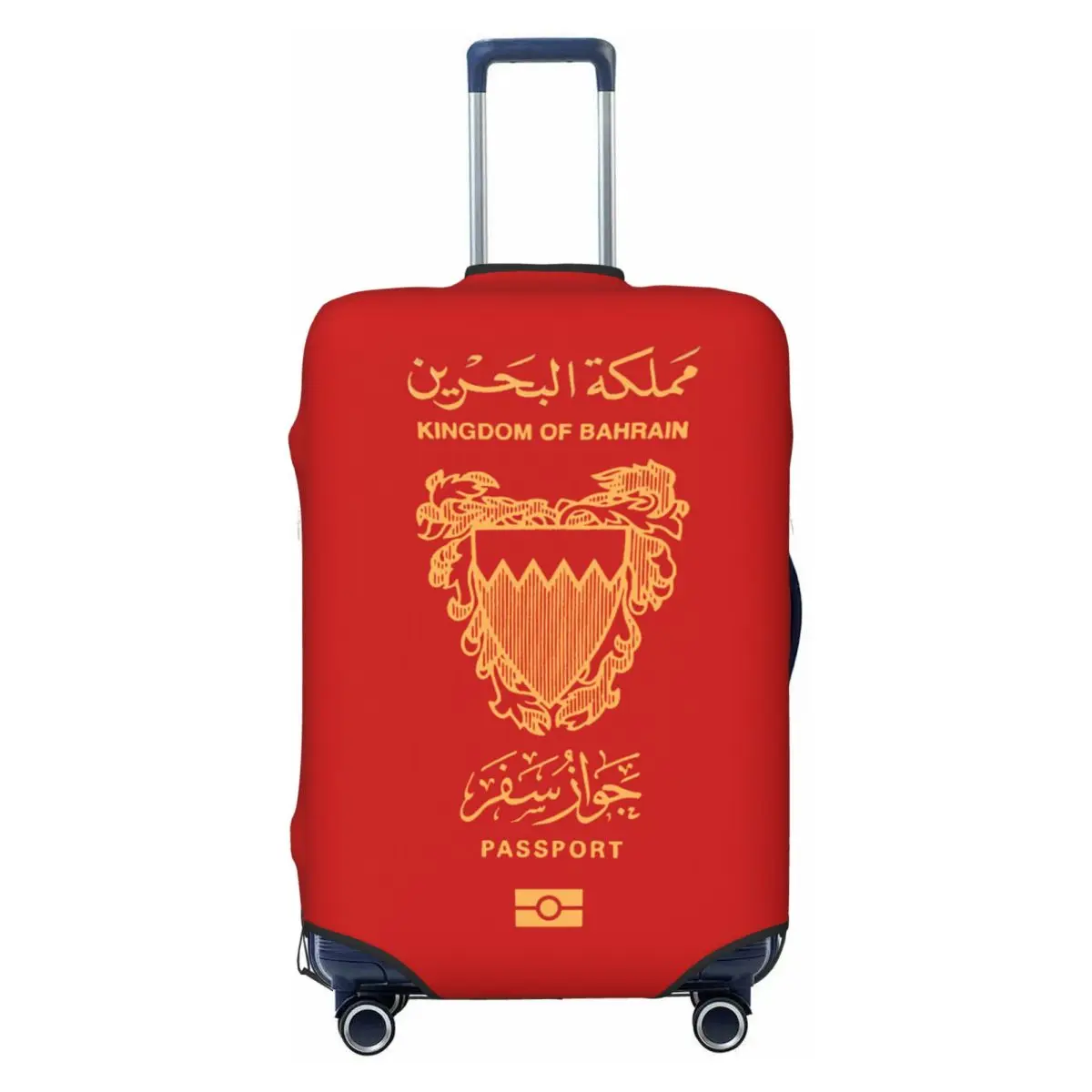 Чехол для чемодана на паспорт Bahrain, моющиеся чехлы для багажа, протектор для 18-32 дюймов 
Чехол для чемодана на паспорт Bahrain, моющиеся чехлы для багажа, протектор для 18-32 дюймов