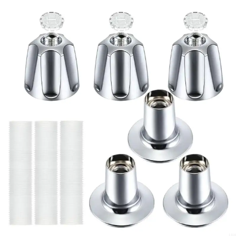 L43A Completes Bathroom Knobs Shower Handle Replacement set for Shower & Tub Handles
L43A Completes Bathroom Knobs Shower Handle Replacement set for Shower & Tub Handles