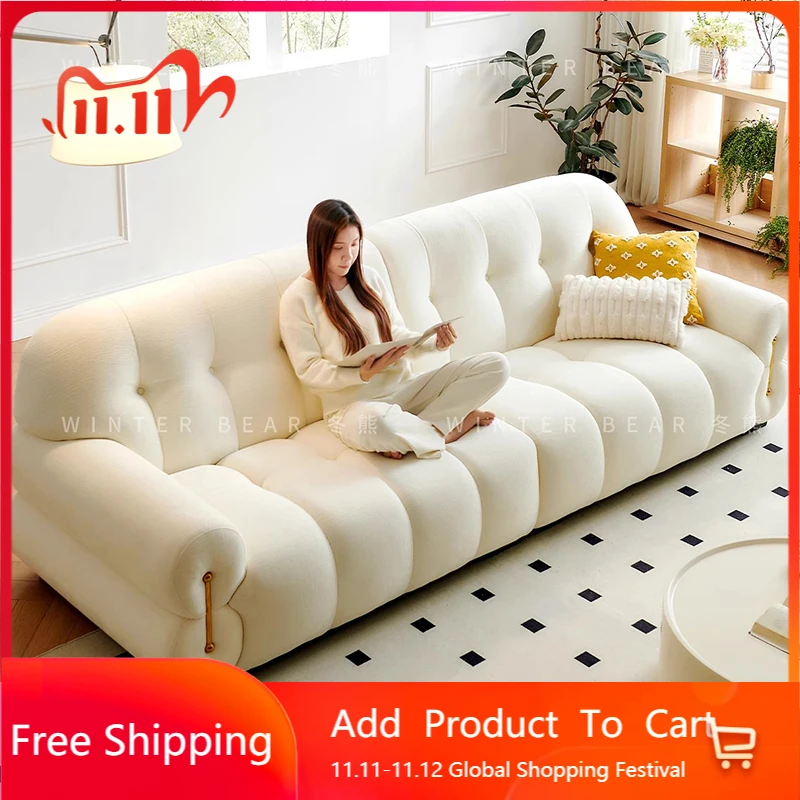 White Cream Living Room Sofas Decoration Beauty Large Size Cloud Rectangle Living Room Sofas European Divano Room Decorations
White Cream Living Room Sofas Decoration Beauty Large Size Cloud Rectangle Living Room Sofas European Divano Room Decorations