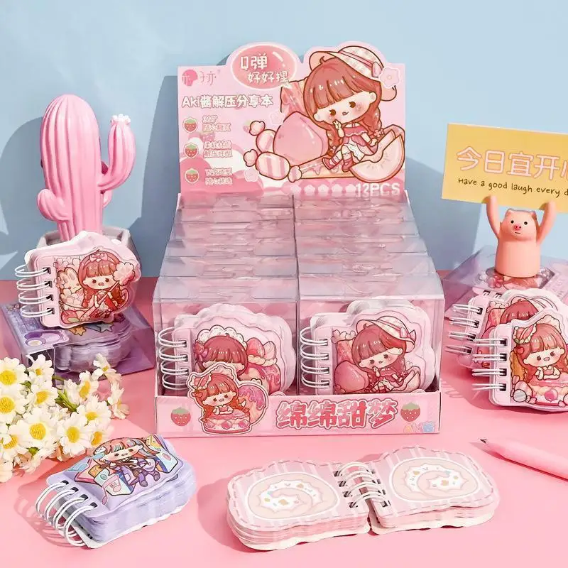 12 pcs/lot Creative Girl Notebook Mini Portable Note Book Diary Planner Memo pad Stationery gift School Supplies
12 pcs/lot Creative Girl Notebook Mini Portable Note Book Diary Planner Memo pad Stationery gift School Supplies