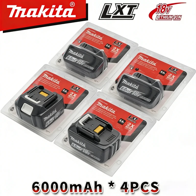 Оригинальный аккумулятор Makita 18В 6.0Ач, замена для Makita BL1830, BL1840, BL1850, BL1860B, аккумулятор для электроинструментов 6000мАч.
Оригинальный аккумулятор Makita 18В 6.0Ач, замена для Makita BL1830, BL1840, BL1850, BL1860B, аккумулятор для электроинструментов 6000мАч.