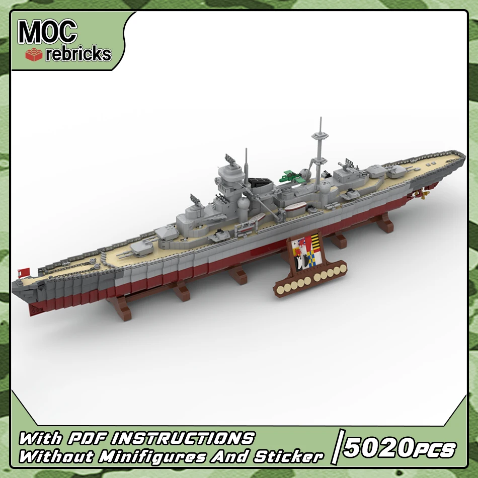 MOC WW2 Military Warship Series Prinz Eugen Heavy Cruiser War Weapon Building Block Set DIY Bricks Toys for Kid Christmas Gifts
MOC WW2 Military Warship Series Prinz Eugen Heavy Cruiser War Weapon Building Block Set DIY Bricks Toys for Kid Christmas Gifts