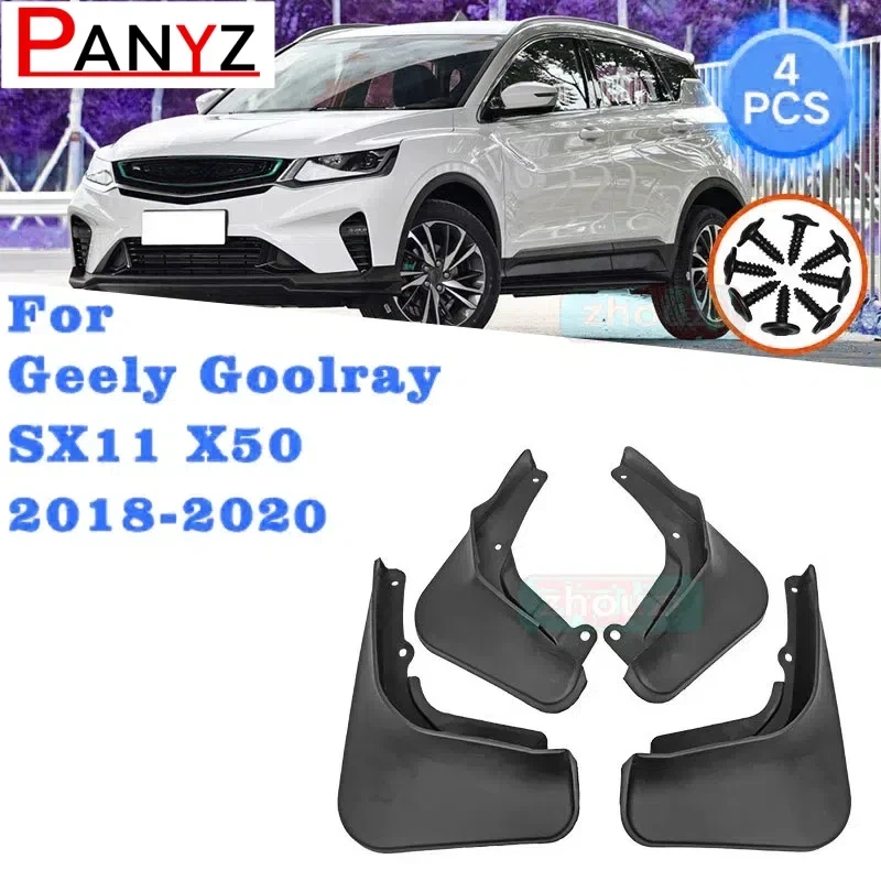 4x For Geely Coolray EDITION SPORT 2018 2019 2020 2021 Mud Front Rear Anti-splash Mudguards Fender Mudflap Car Accessories
4x For Geely Coolray EDITION SPORT 2018 2019 2020 2021 Mud Front Rear Anti-splash Mudguards Fender Mudflap Car Accessories